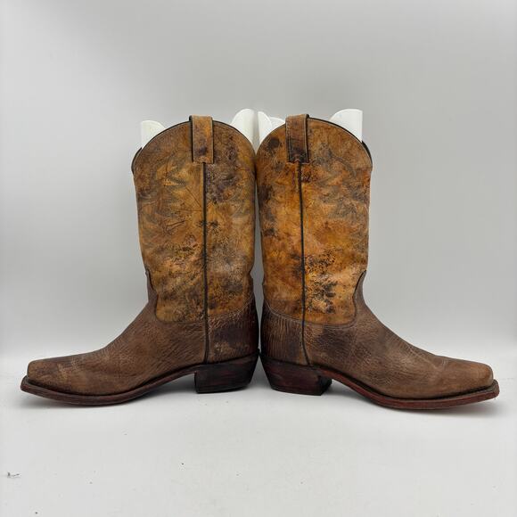 Tony Lama Jaws 7977 Cognac Rolo Leather Boots Men's 10D Western Workwear - Picture 6 of 14